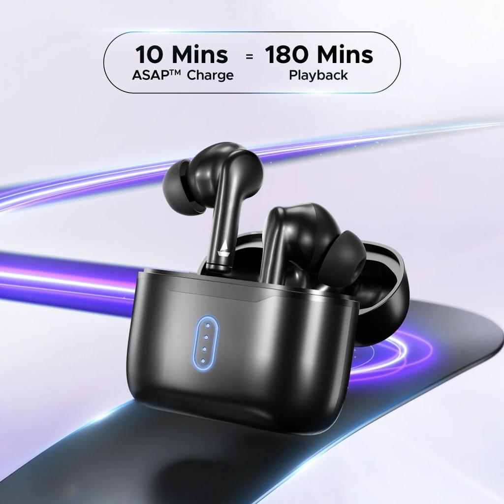 boAt Airdopes 141 Pro Buds | Wireless Earbuds with 60H Playback, ENx™ Technology, Sleek Metallic Finish, Bluetooth v5.3 — photo 6