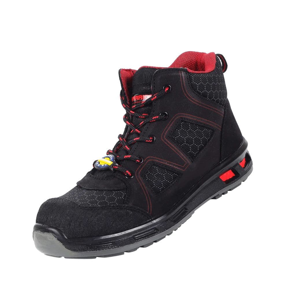 Warrior Red Fiber Glass Toe Industrial Safety Boots for Men ENVY NEPTUNE BOOT By Liberty — photo 2