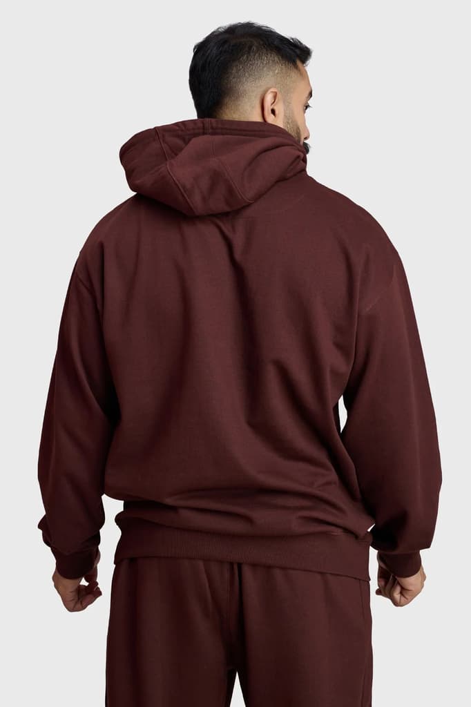 Signature Oversized Hoodie Brown — photo 8