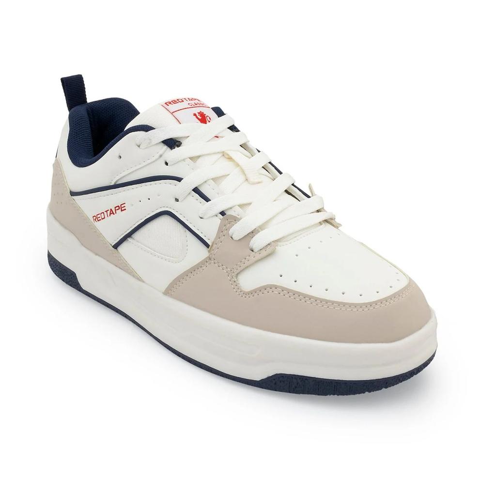 Sneakers for Men in Beige and Navy | Lifestyle Shoes