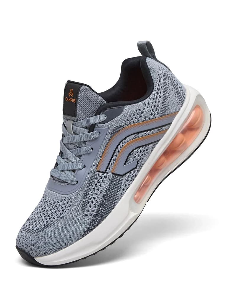 ENCLAVE Grey Men's Running Shoes — photo 3