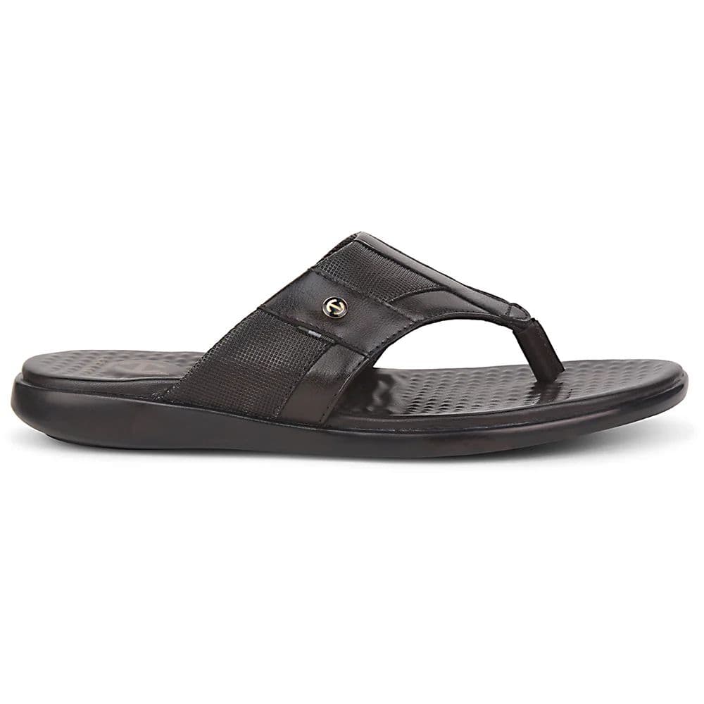 Healers Brown Casual Slipper For Men SOFTER-2 By Liberty — photo 2