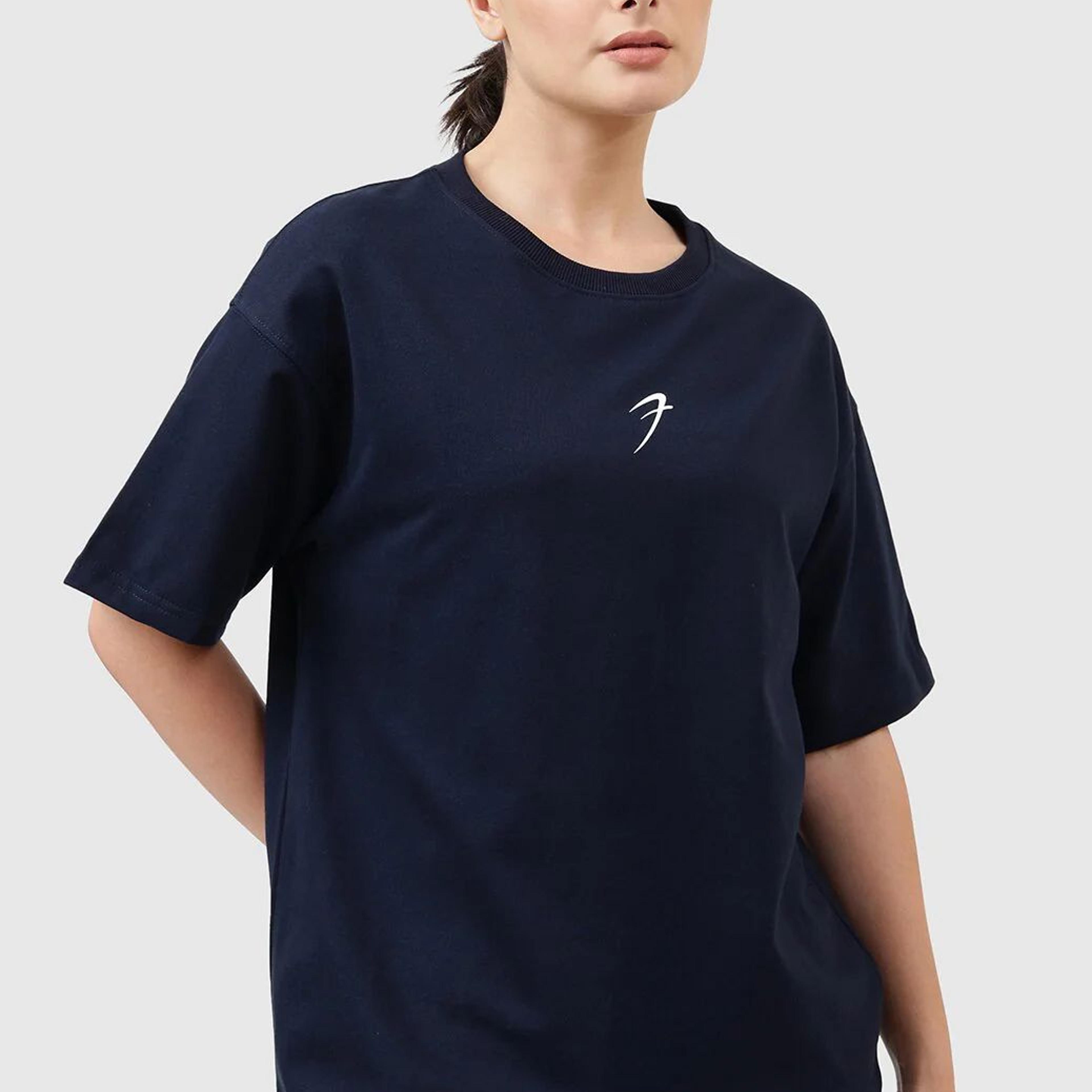 Ignite Oversized T-shirt Navy