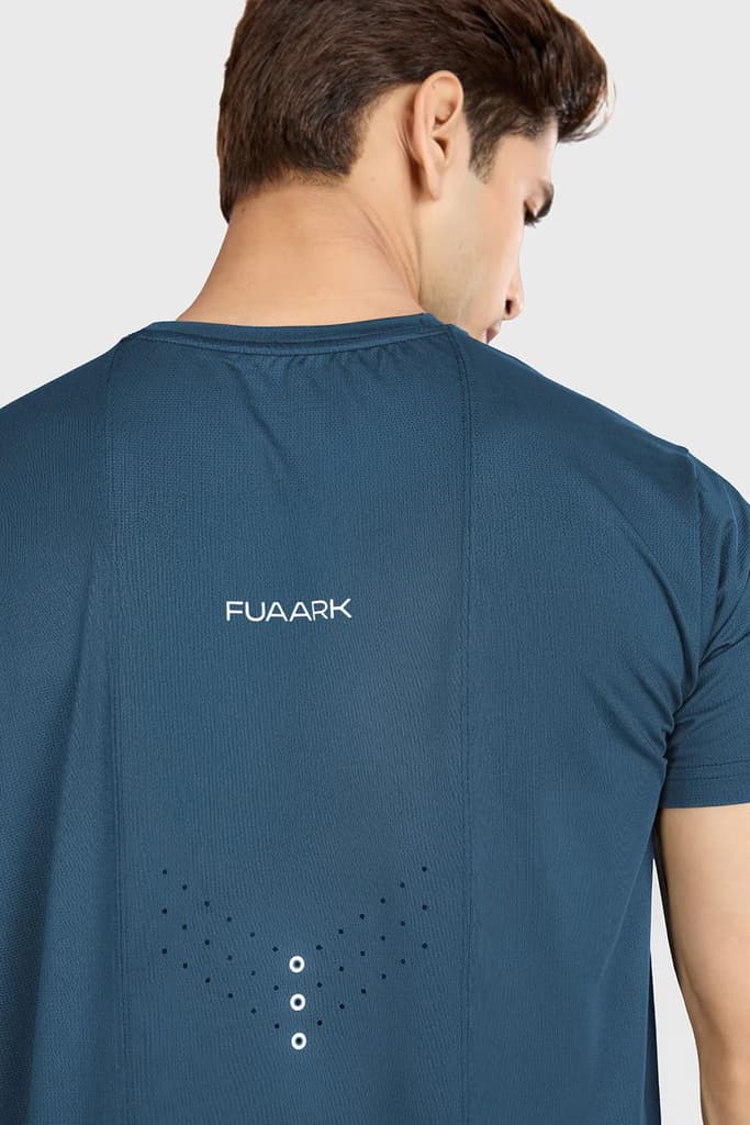 Laser Cut Running T-shirt Orion Blue — photo 6