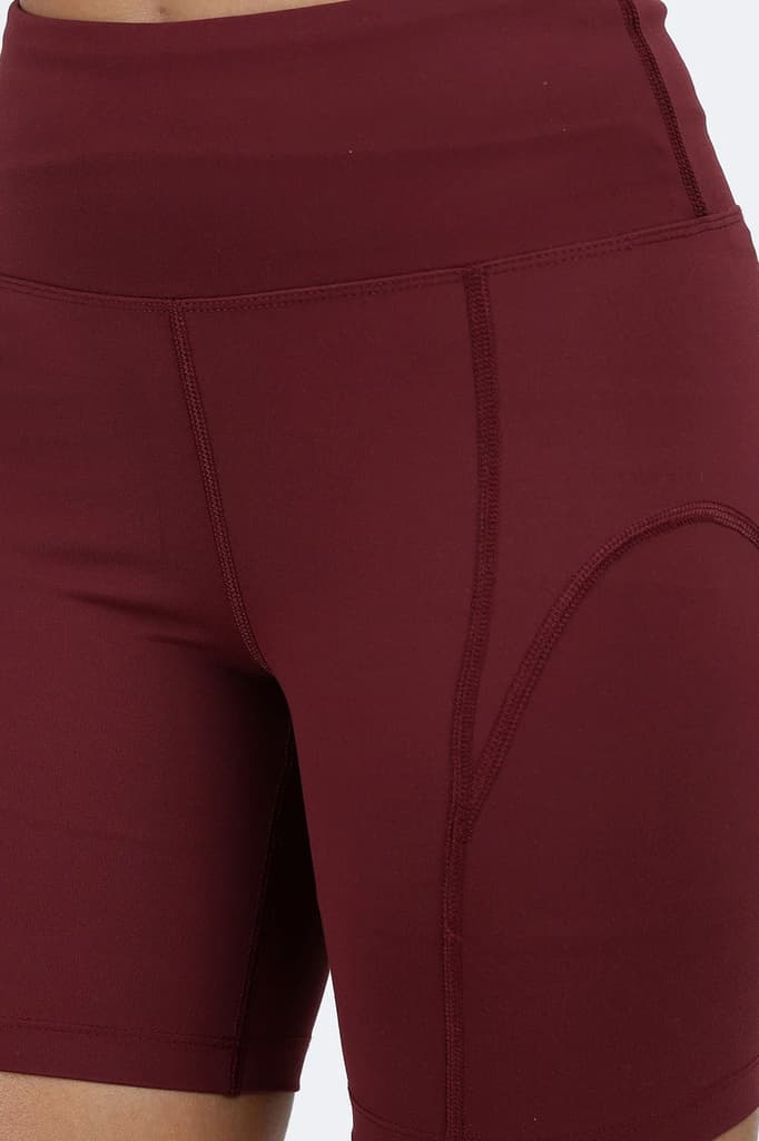 Timeless Nylon Shorts Maroon — photo 3