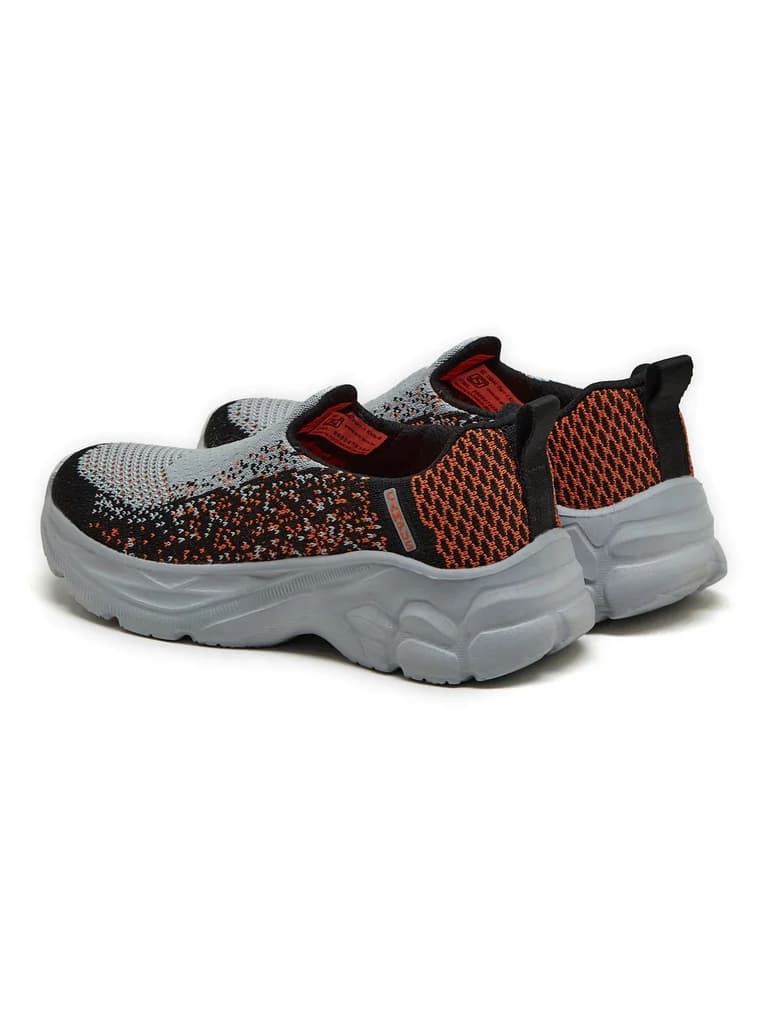 ZIP KIDS Grey Kids Walking Shoes — photo 5