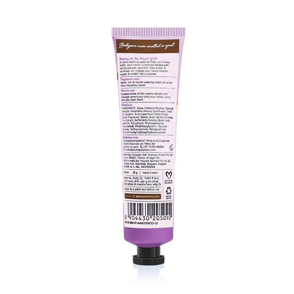 Vanilla Vibes Hand Cream by Plum Body Lovin' | 30 g