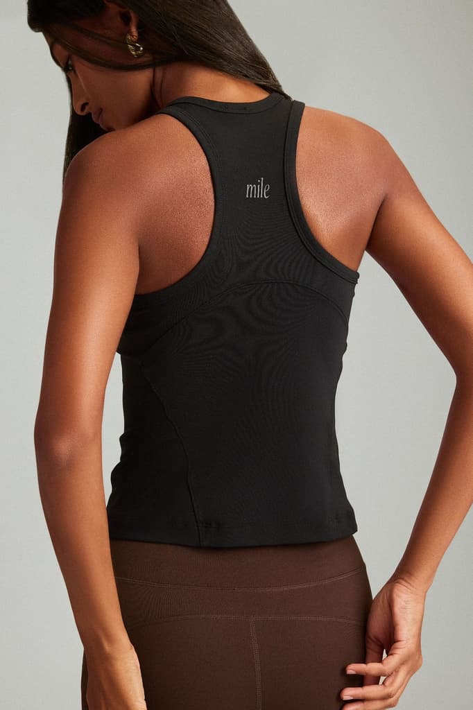 Black OnTheGo Fitted Tank Top — photo 2
