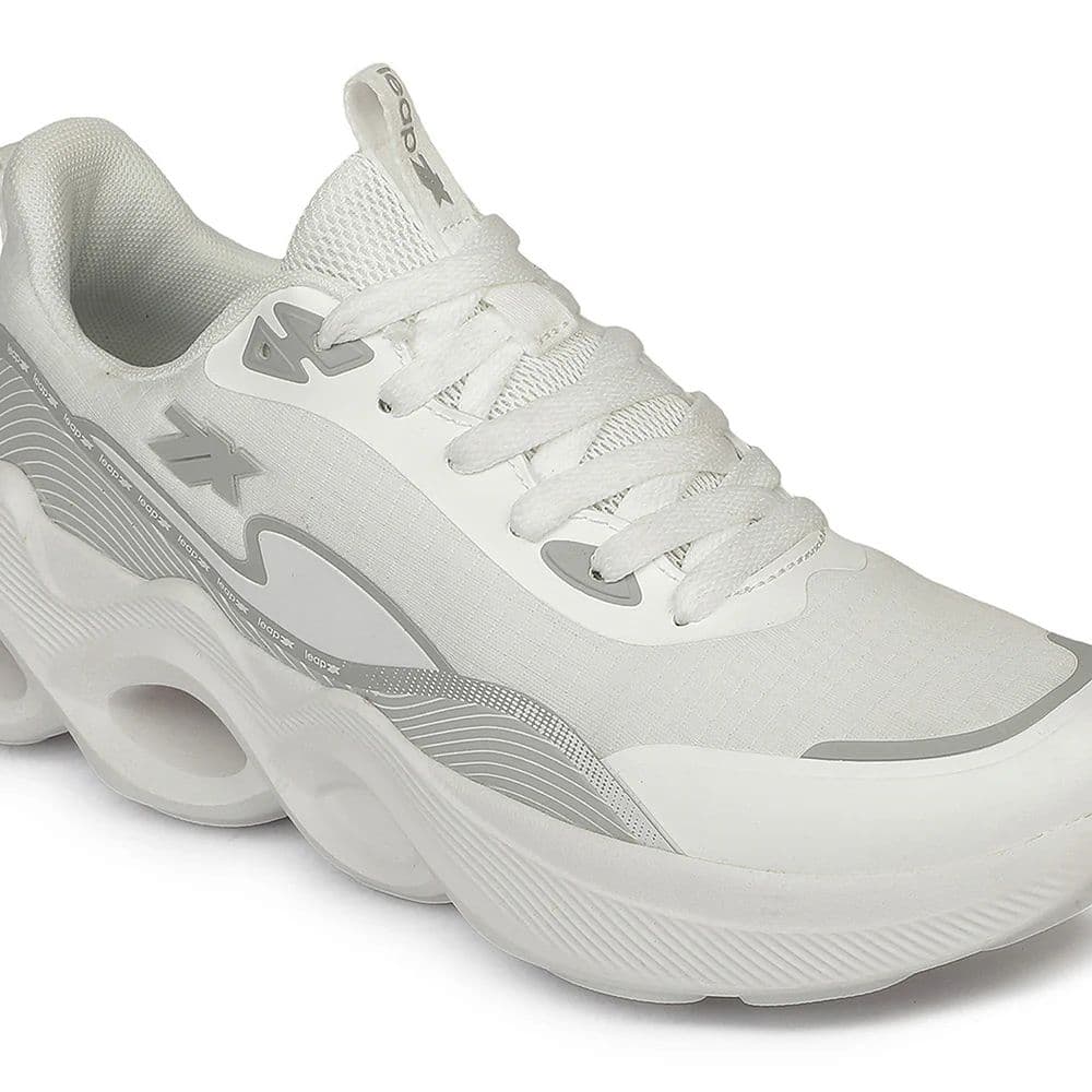 LEAP7X ZQ-DWM-01 Airflow Outsoles White Sports Walking Shoes for Men By Liberty — photo 5