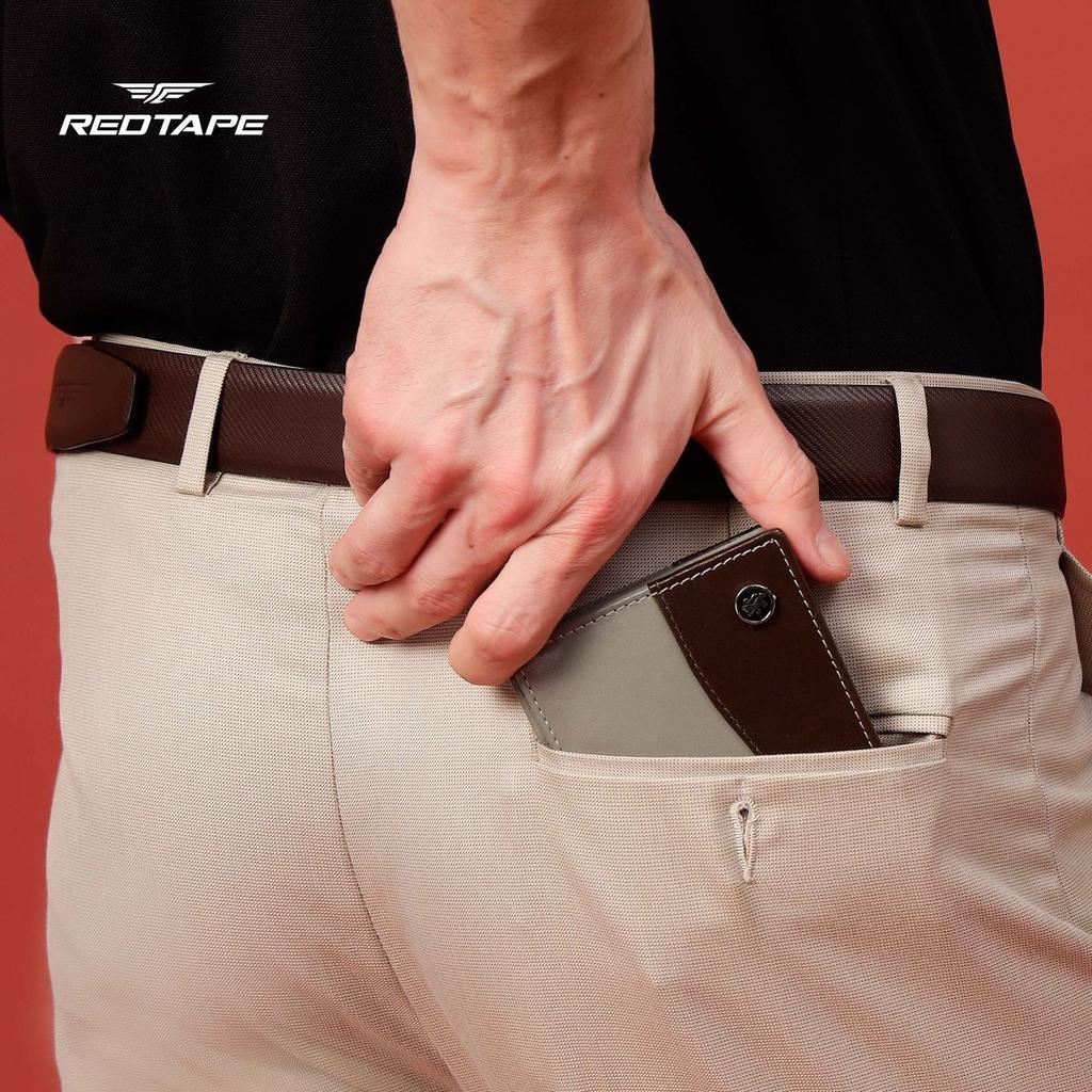 Men’s G.Grey Brown Colorblocked Genuine Leather Wallet — photo 4