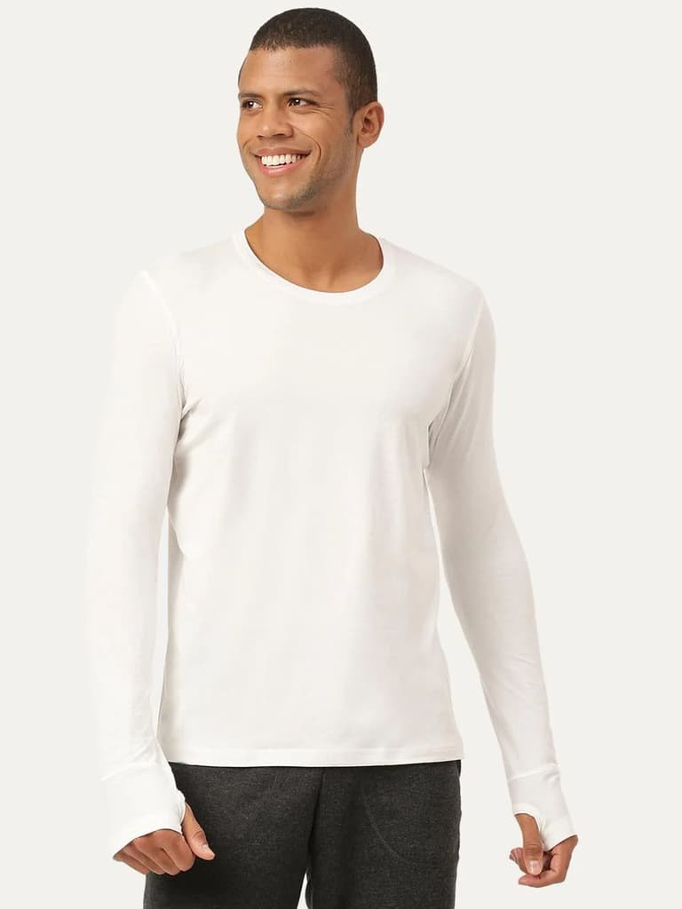 Men's Organic Bamboo Skins (Full Sleeves-Undershirt, Loungewear, Sleepwear) - Pack of 1 — photo 13