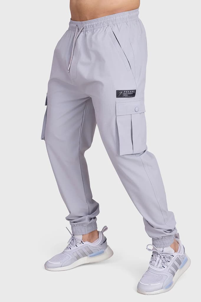 Script Cargo Joggers Light Grey — photo 3