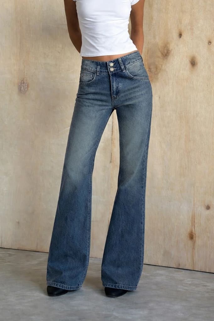 Tokyo Trend Flare Jeans — photo 5