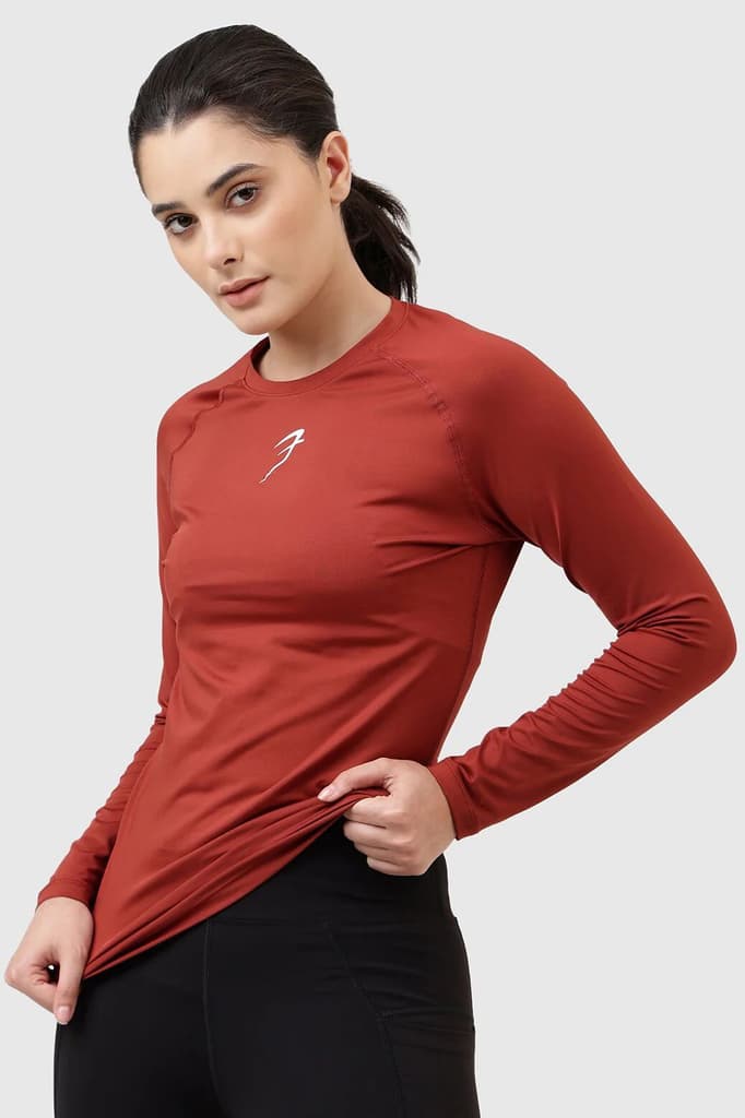 Compression Full T-shirt Salsa — S