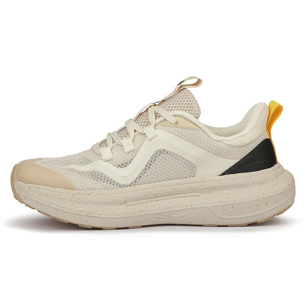 Leap7X ZQ-WFM-07 Beige Sports Non Lacing Walking Shoes for Men by Liberty — photo 6