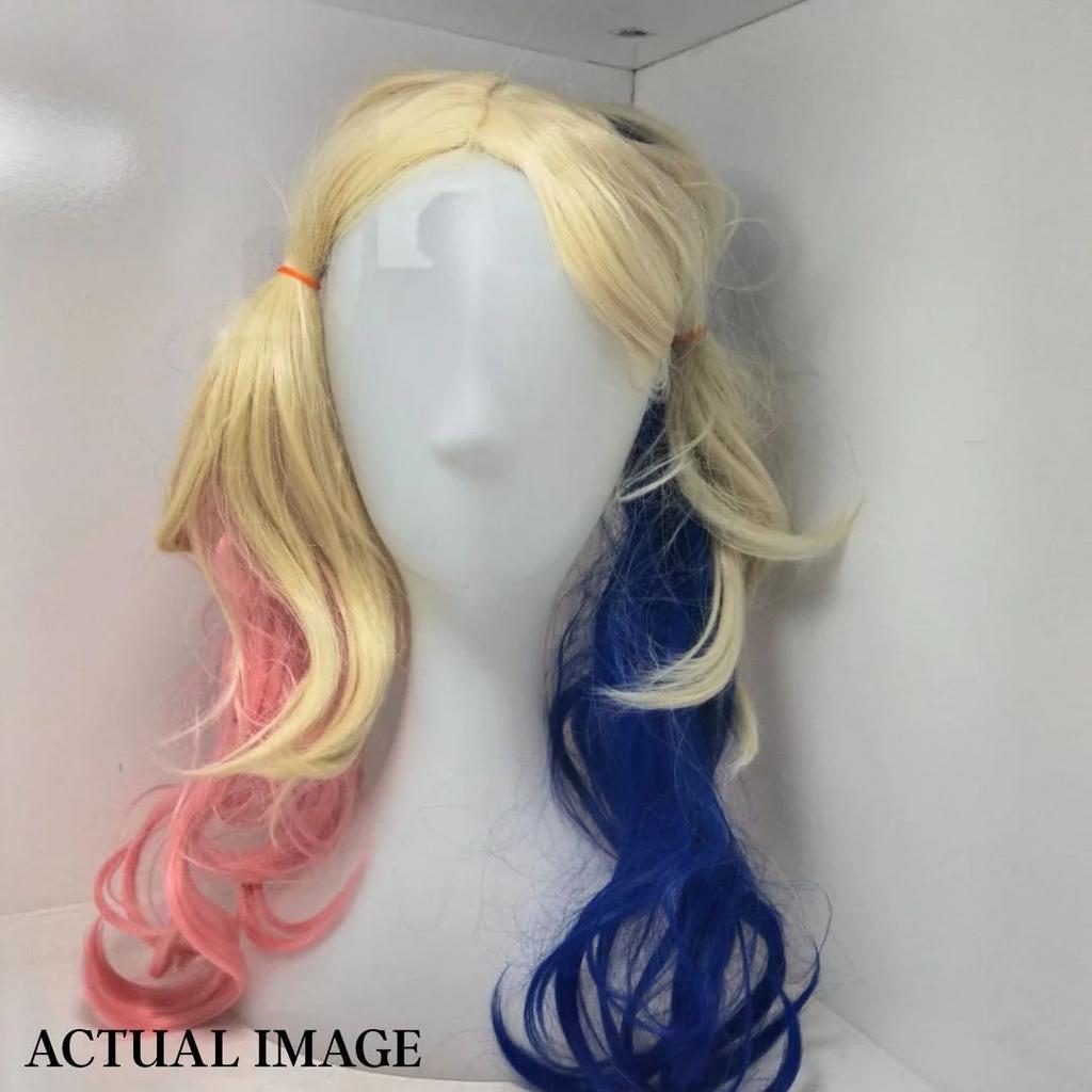 Joker n Harley Quinn Cosplay Wigs – Halloween Costume Hair — photo 5