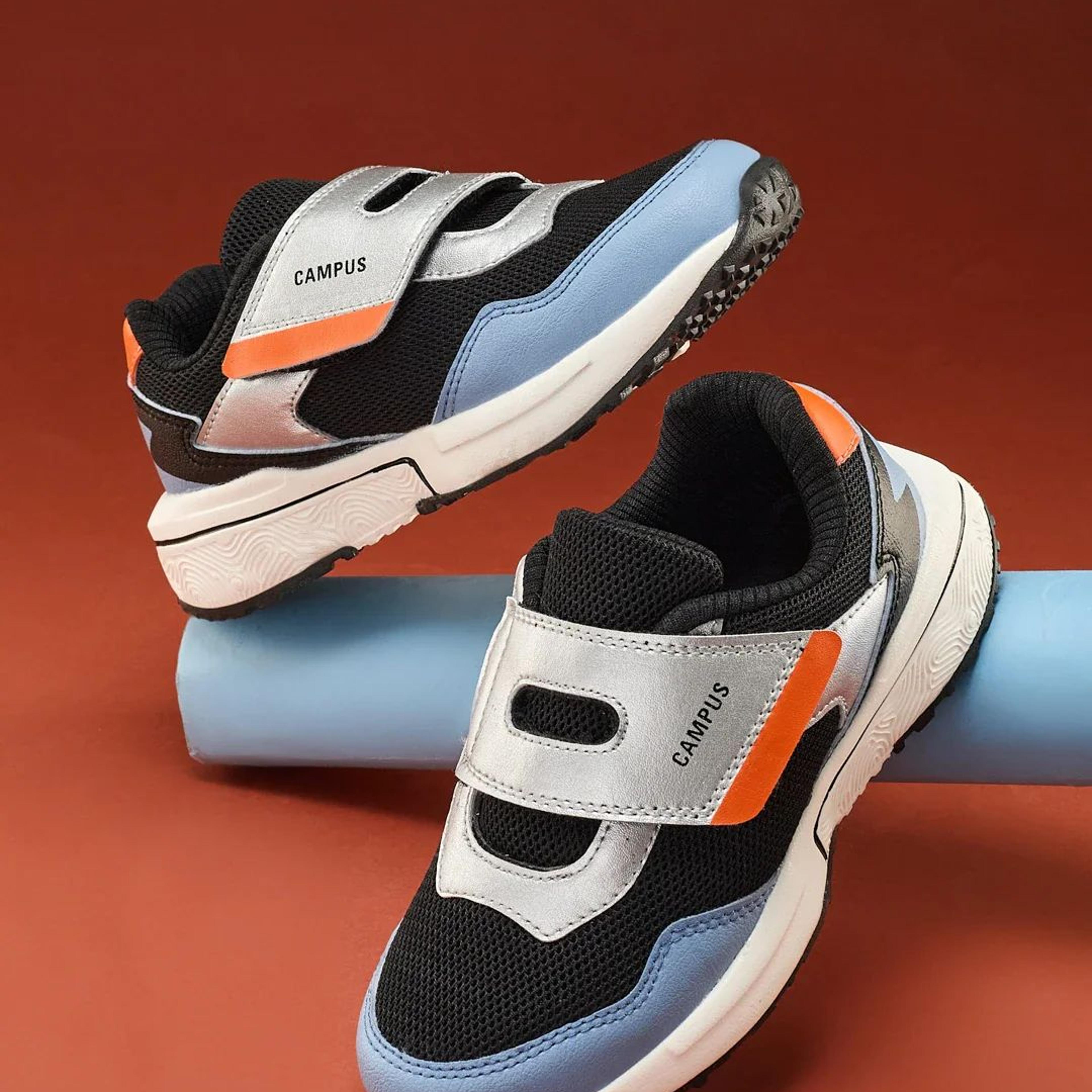 RIMBO KIDS Black Kids Running Shoes