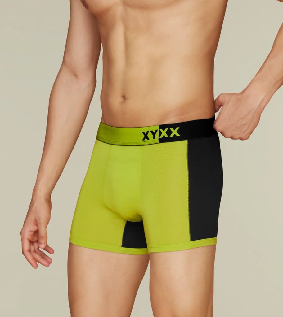Dualist Modal Trunks Pack of 2 (Aqua Blue, Lime Yellow) — photo 4