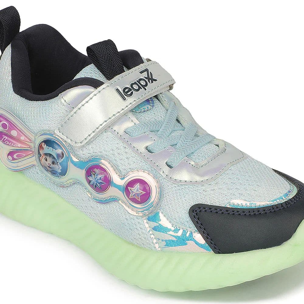LEAP7X NITKID-60 Dynamo Sea Green Sports Walking Shoes for Kids By Liberty — photo 5