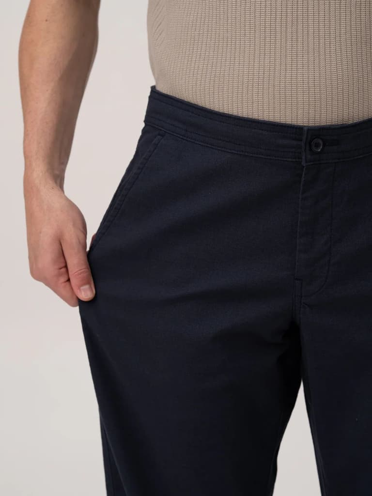 Santorini Navy Relaxed Fit Lounge Pants — photo 3