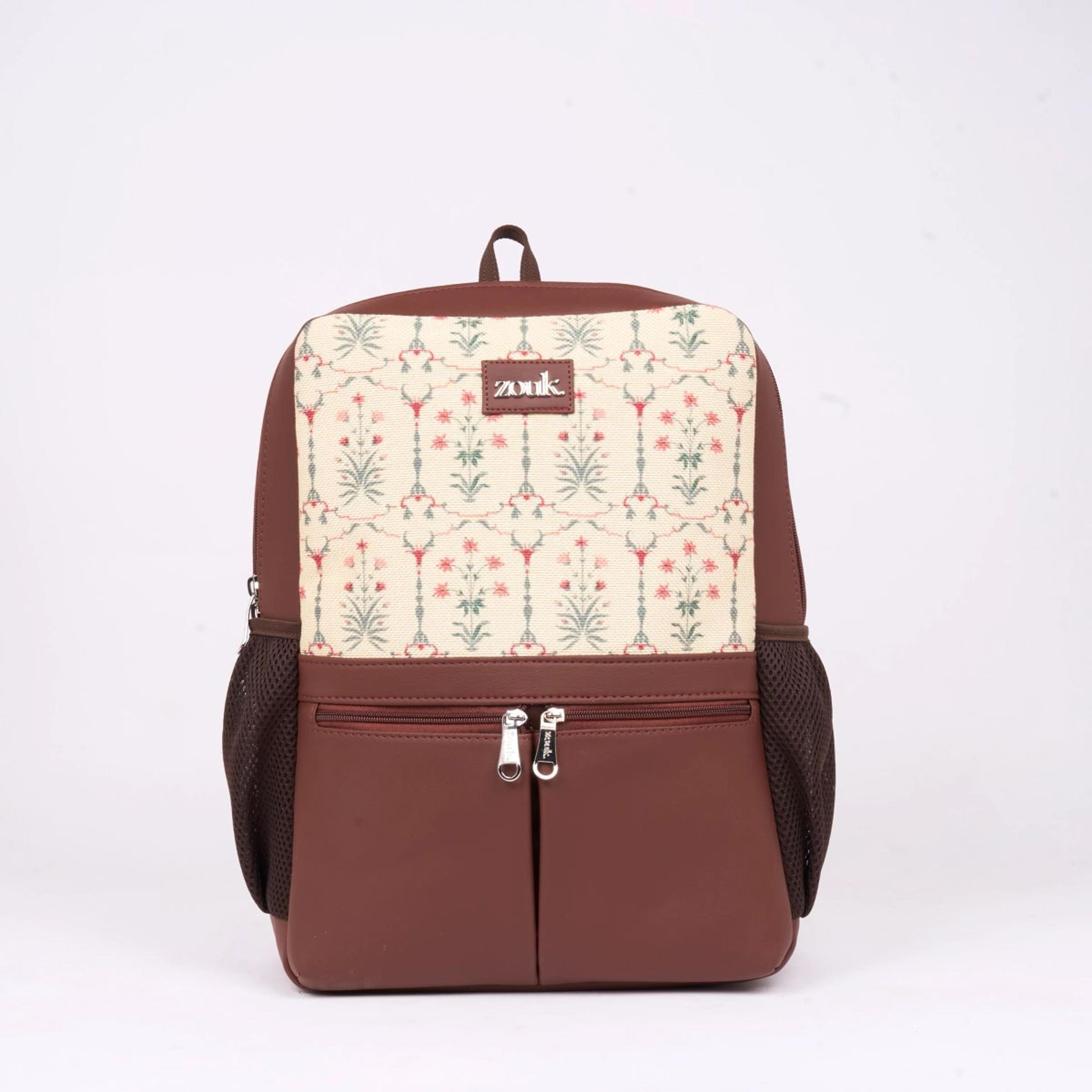 Taj Nakashi Office Backpack (Brown)