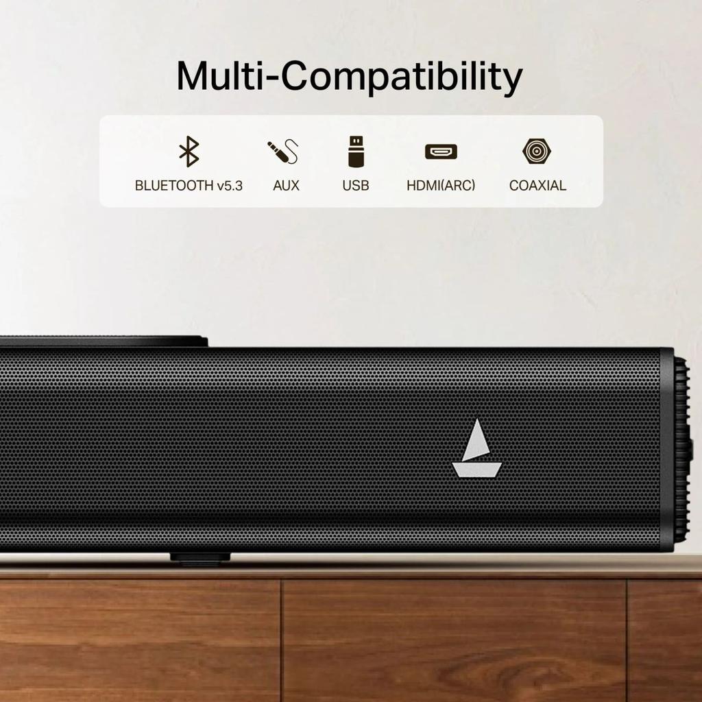 boAt Aavante Raga Plus | 140W 2.2 Channel Soundbar with Built-in Subwoofer & Multi-Connectivity — photo 4