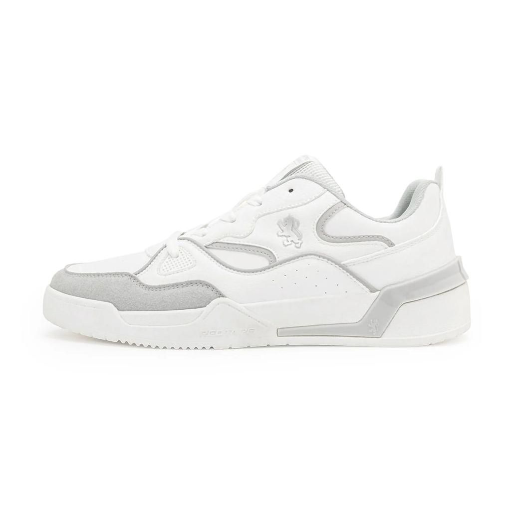 Sneakers for Men in White and Grey | Casual Low-Cut Lifestyle Shoes. — photo 3