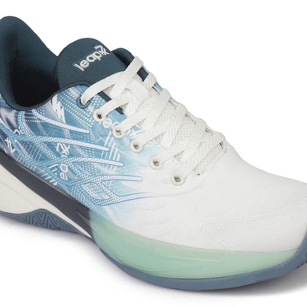 Leap7X ROMIO-2 Blue Sports Lacing Running Shoes for Men by Liberty — photo 5