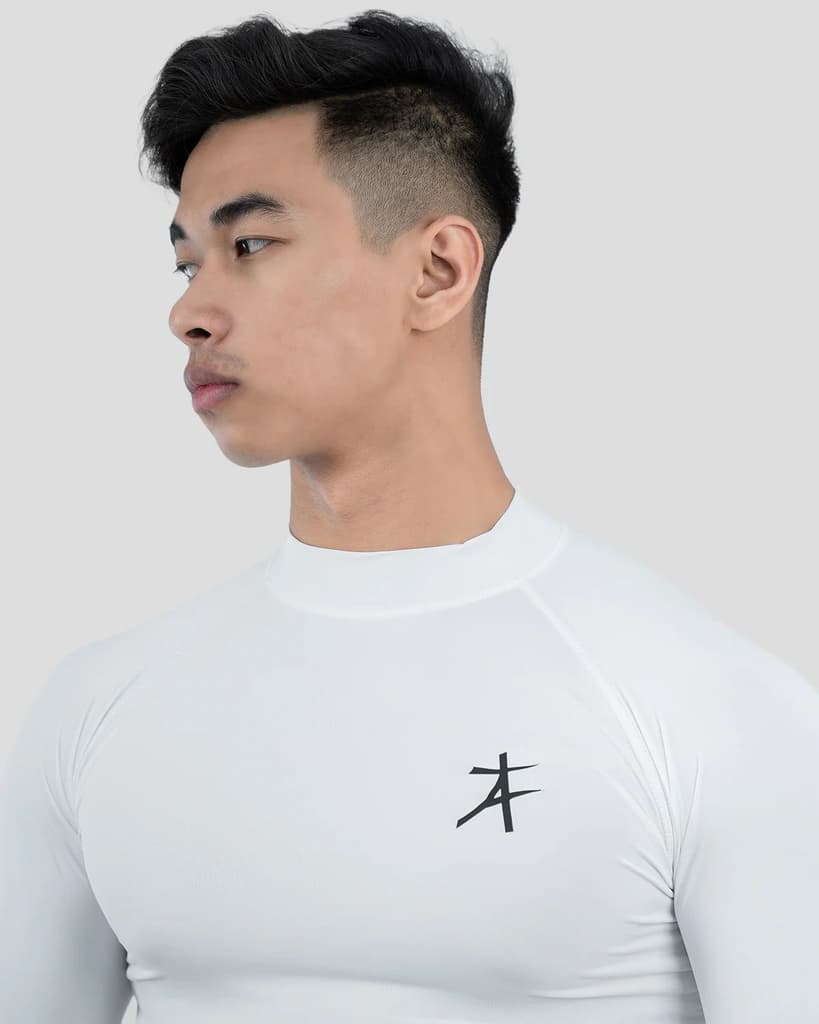Hustle High Neck Full Sleeve Compression T-shirt — photo 4