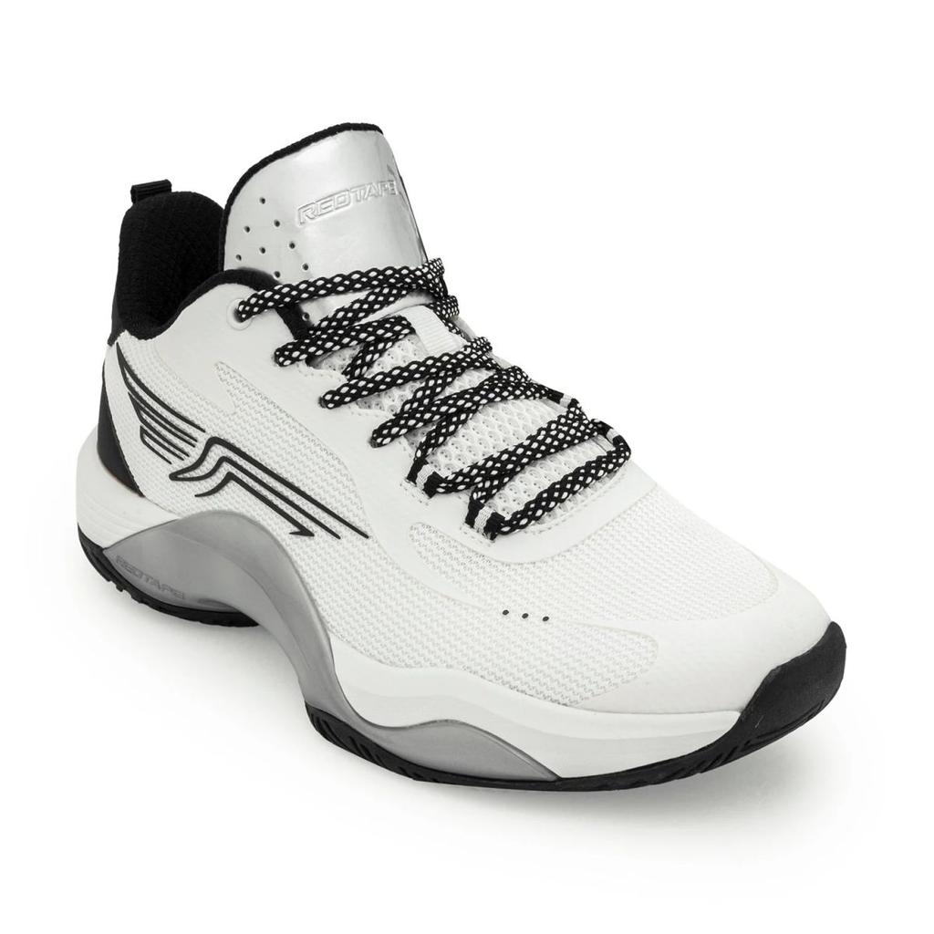 Basketball Shoes for Men in Grey and Black | Performance Shoes — 6 / Grey/Black