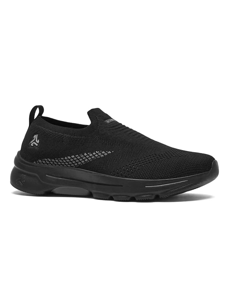 CABRO Black Men's Walking Shoes — Black / 6
