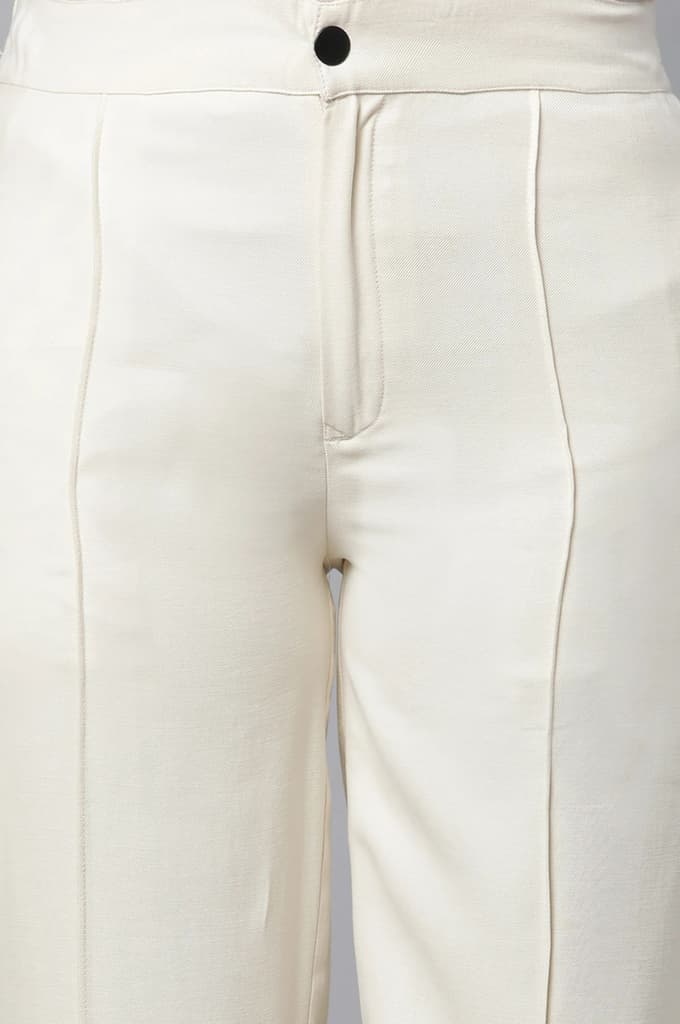 Natural Parallel Fit Trouser Pants — photo 6