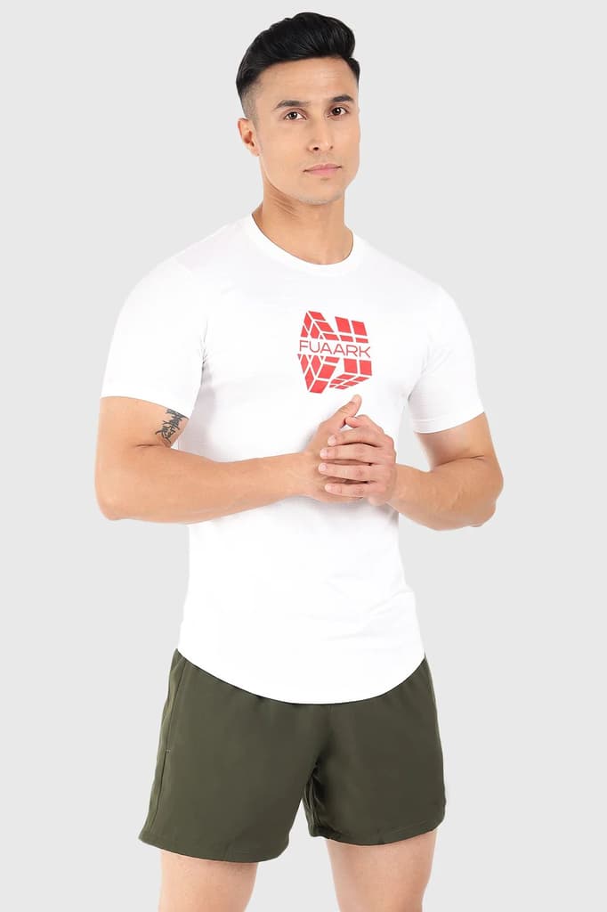 Revolve T-shirt White — S