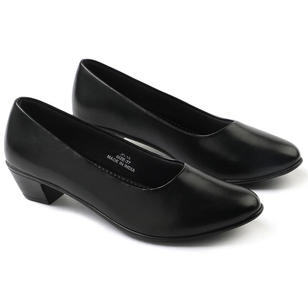 Healers Black Formal Ballerina Shoes For Women JD-16 By Liberty — photo 5