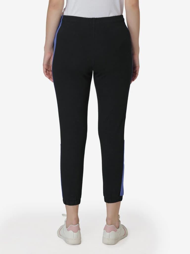 Joggers for Women in Black | Cotton Athleisure Jogger Pants — photo 4