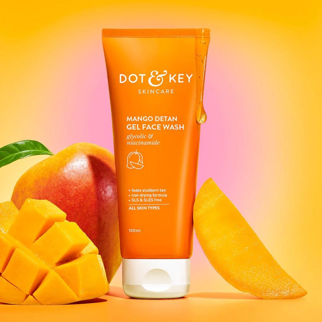 Mango Detan Gel Face Wash — 100ml