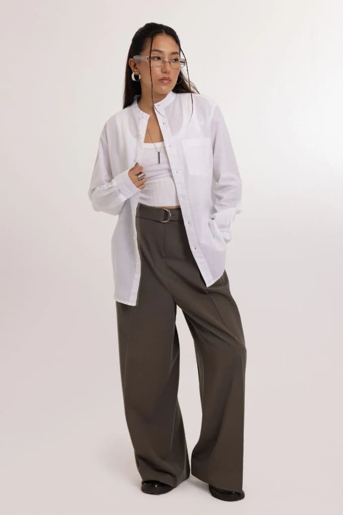 Linen Shirt // White — photo 6