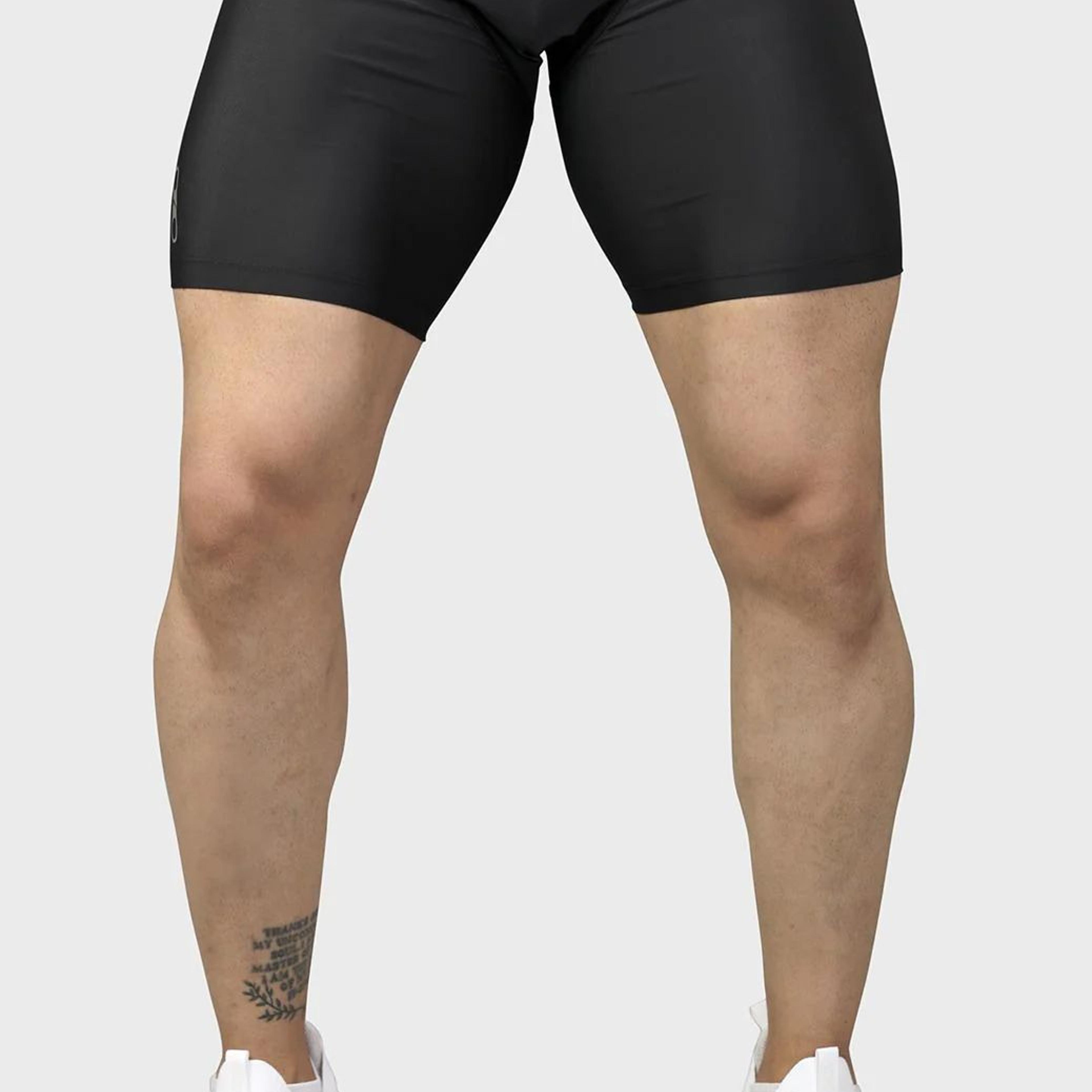 Nylon Compression Shorts Grey
