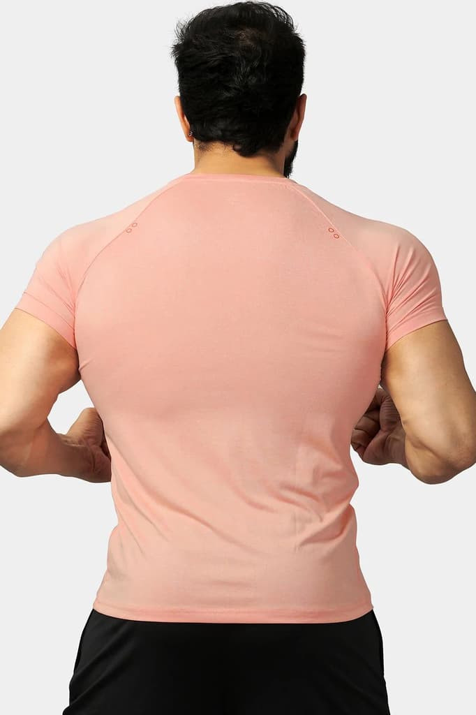 Bold Melange T-shirt Pink — photo 5