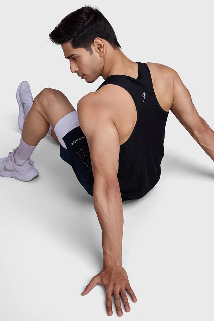 Checks Running Tank Black — photo 5
