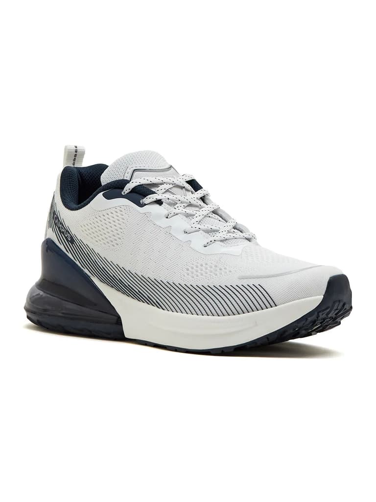 MERIT White Men's Running Shoes — White / 6