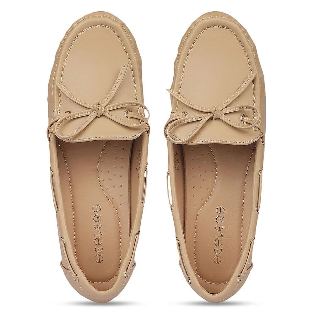 Healers ZQ-FDBL-14 Beige Casual Bellies Shoes for women By Liberty — photo 8