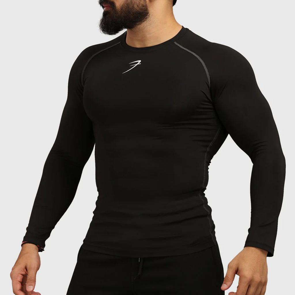 Compression Fullsleeves T-shirt Black