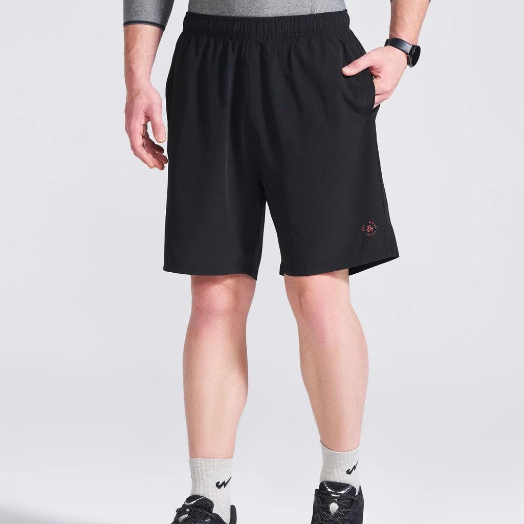 Men's Black Regular Fit Shorts
