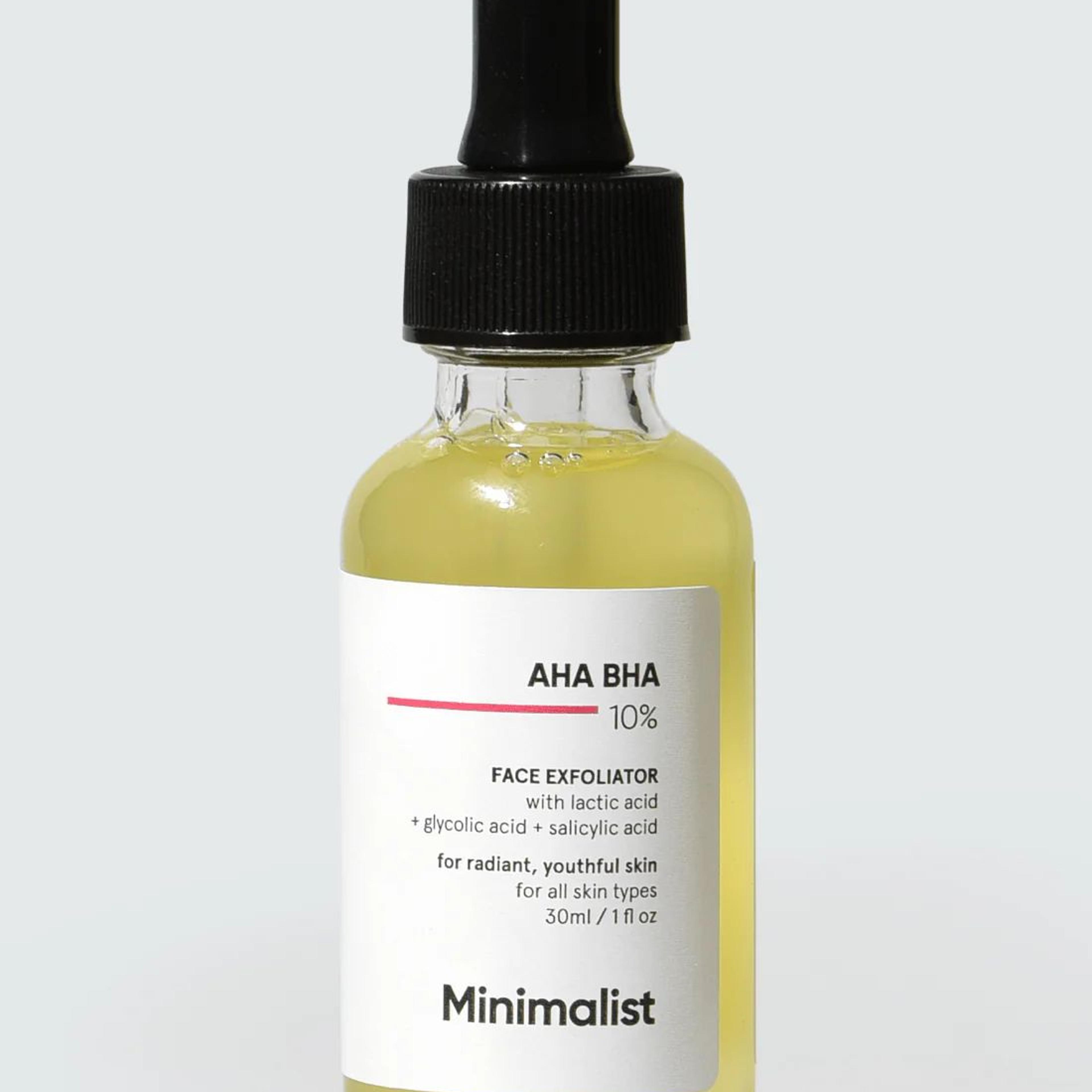 AHA BHA 10% Face Exfoliator