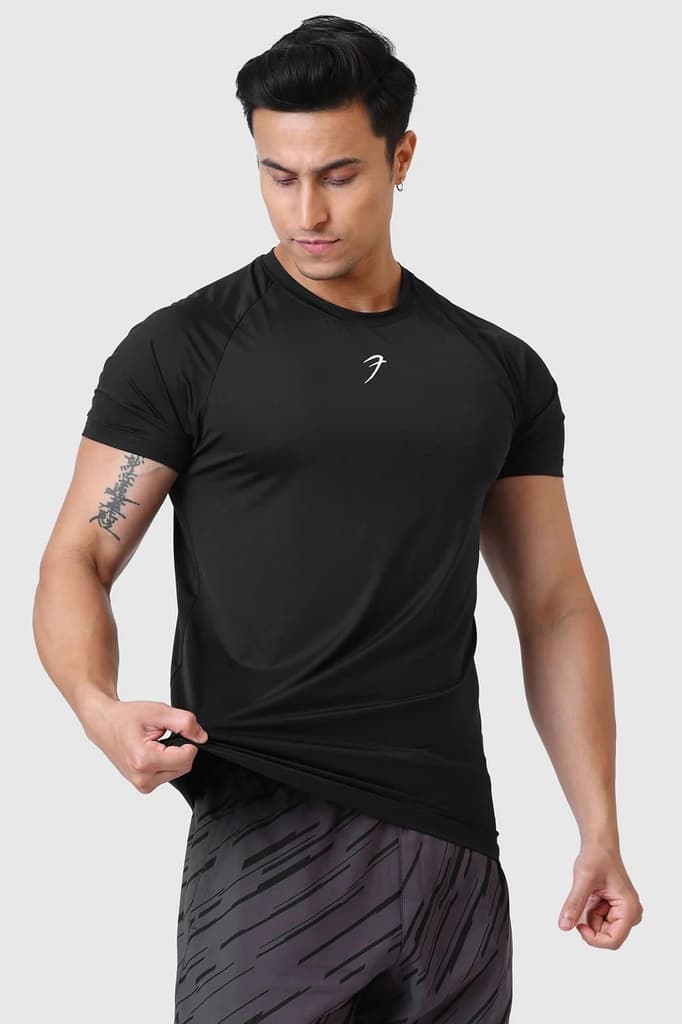 Bare Nylon T-shirt Black — photo 3