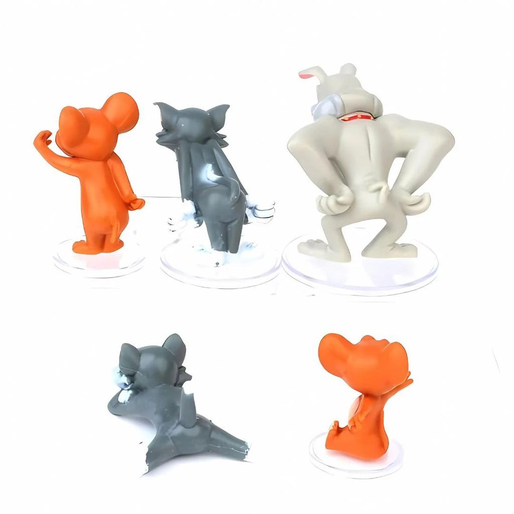 Classic Mischief: Tom and Jerry Collectible Figurine Set (5 Pieces) — photo 4