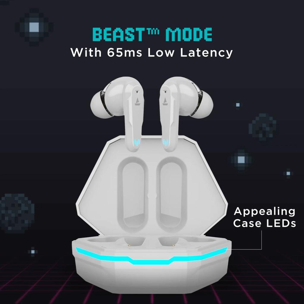 boAt Airdopes 191G | Wireless Earbdus Gaming Earbuds with 2x6mm Dual Drivers, Quad Mics with ENx™ and IWP™ Technology, LED Lights on Charging Case — photo 4