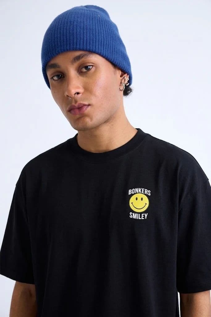 Bonkers x Smiley Originals 100% Supima Cotton Oversized T-shirt — photo 3