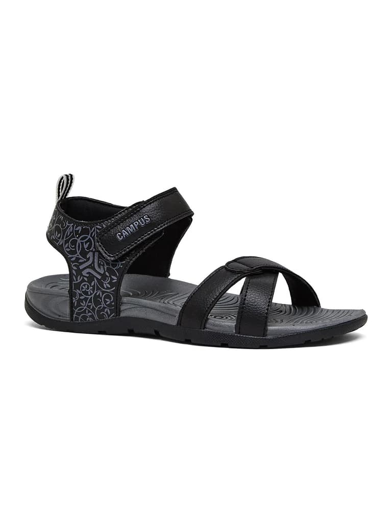 GC-22183L Black Women's Sandals — Black / 4
